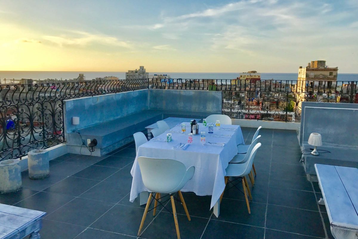Rooftop Birthday Dinner